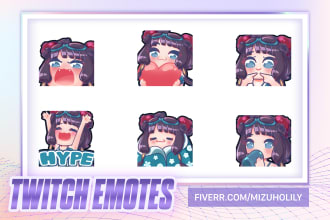 draw custom chibi emotes for your twitch and discord