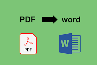 convert PDF to word
