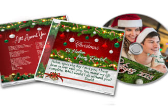 create a custom song and cd gift package for a holiday gift
