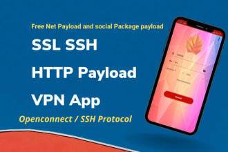sell my ssh ssl http payload vpn app