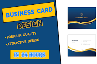 create business cards, resume