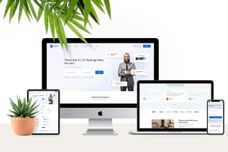 create a website for job agency job portal job posting staffing and recruitment