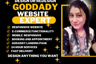 design your website in godaddy