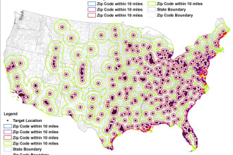 do gis and map based zip code analysis