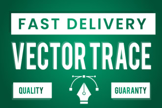 vector trace any logo or image, vectorize,redraw convert image professionally