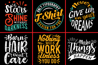 do custom typography printable t shirt, bulk t shirt design