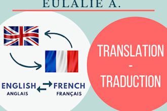 translate english to french and french to english