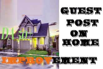 do guest post on home improvement blog