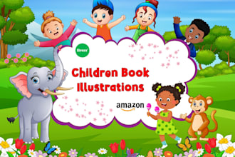 Best Deals!  draw children book illustration and kids book story