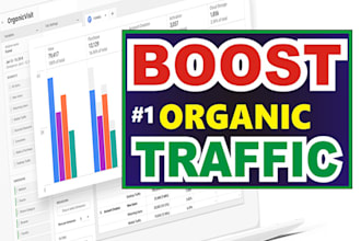 drive 100k real organic human traffic to your website