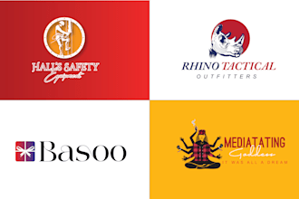 design custom brand logo and create unique branding