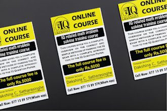 designing creative flyer design