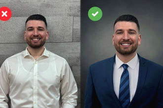 make professional profile picture for linkedin, resume, cv, website, business