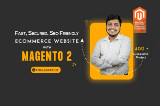 develop your ecommerce website with magento 2