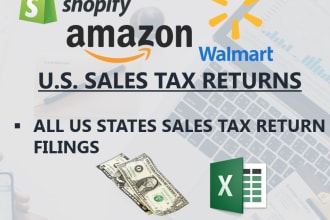 file your US sales tax returns for all states