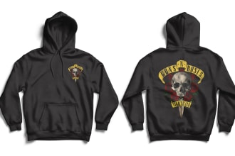 do hoodie mockup with your design