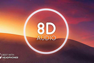 8d and 16d audiofy any song you like