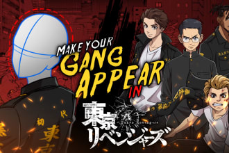 draw you as tokyo revengers character