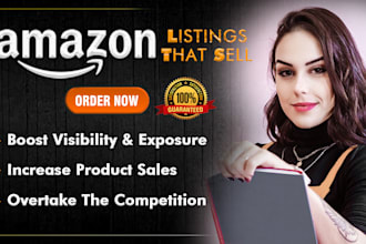 do amazon product description, listing optimization, content