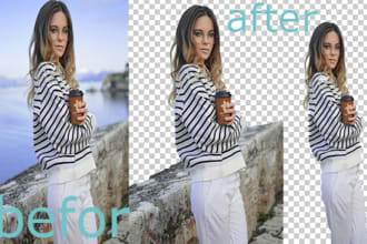 make transparent background image or logo