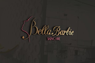 design a fancy eye catching logo for your beauty  brand