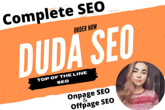 do duda website onpage,offpage SEO for google ranking with local citations