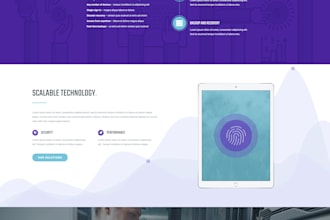 design a modern mobile responsive  website