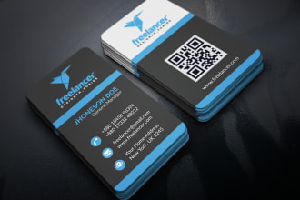 professional uv gloss business card and visiting card design