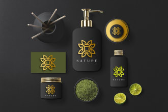do fashion beauty spa cosmetic and signature logo design
