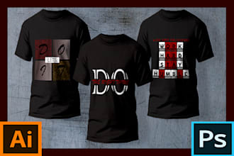 do an custom typography christian t shirt and graphic tshirt
