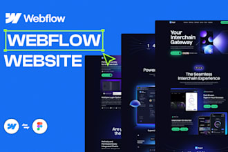 develop webflow website design and convert figma to webflow