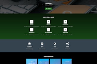 install wordpress and design a mobile responsive website