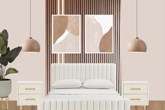 do a interior design collage or  moodboard of any space
