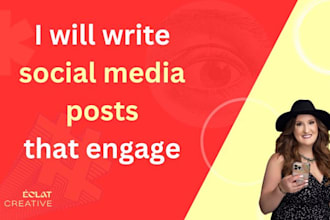 write engaging social media content