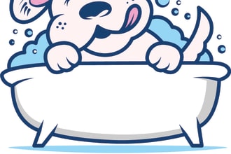 design pet shop, dog, cat, mouse, animal mascot logo