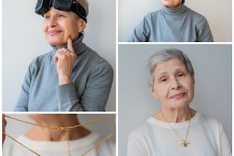 shoot lifestyle product photography with senior female model