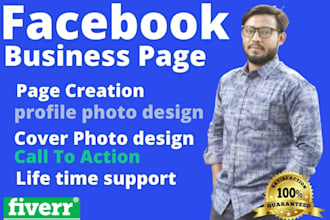 build facebook business page  setup and fully optimize