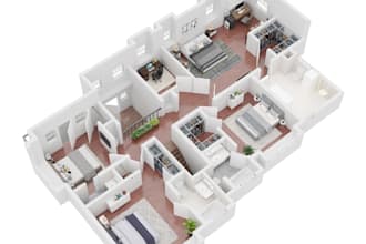 make 3d floor plan based on sketch or matterport