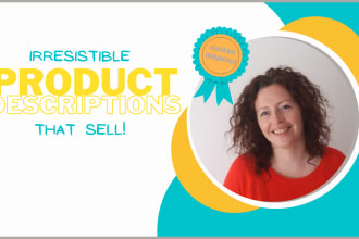 write irresistible product descriptions that sell