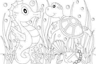 make unique coloring book pages for kids and adult