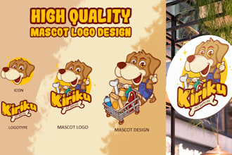 draw cute character cartoon mascot logo design