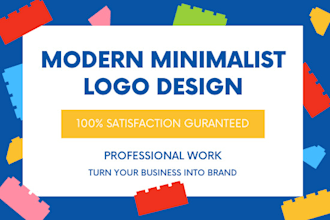 modern minimalist logo design