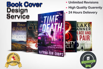 design book cover and ebook cover with 3d mockup with in 6 hours