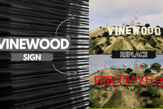 change vinewood sign for fivem