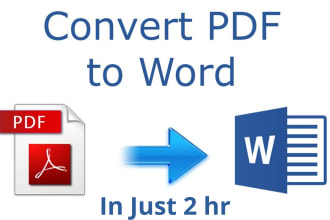convert your PDF file to word file and word to PDF