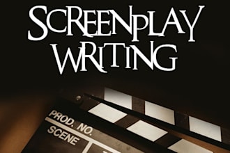 write a screenplay script for a short film, ad, web series, etc