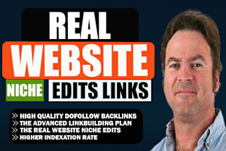 do niche edit services link building quality backlinks