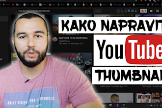 make youtube thumbnail for your video
