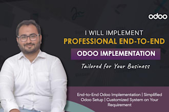 customize, implement, migrate, and fix odoo erp
