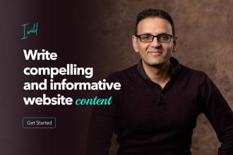 write compelling and informative website content